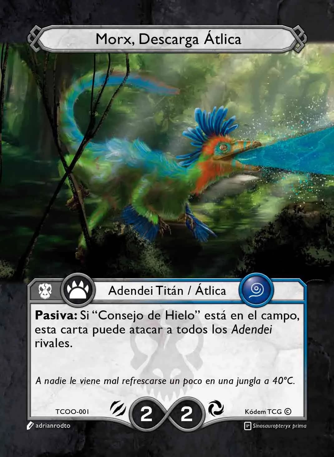 Morx, Descarga Atlica