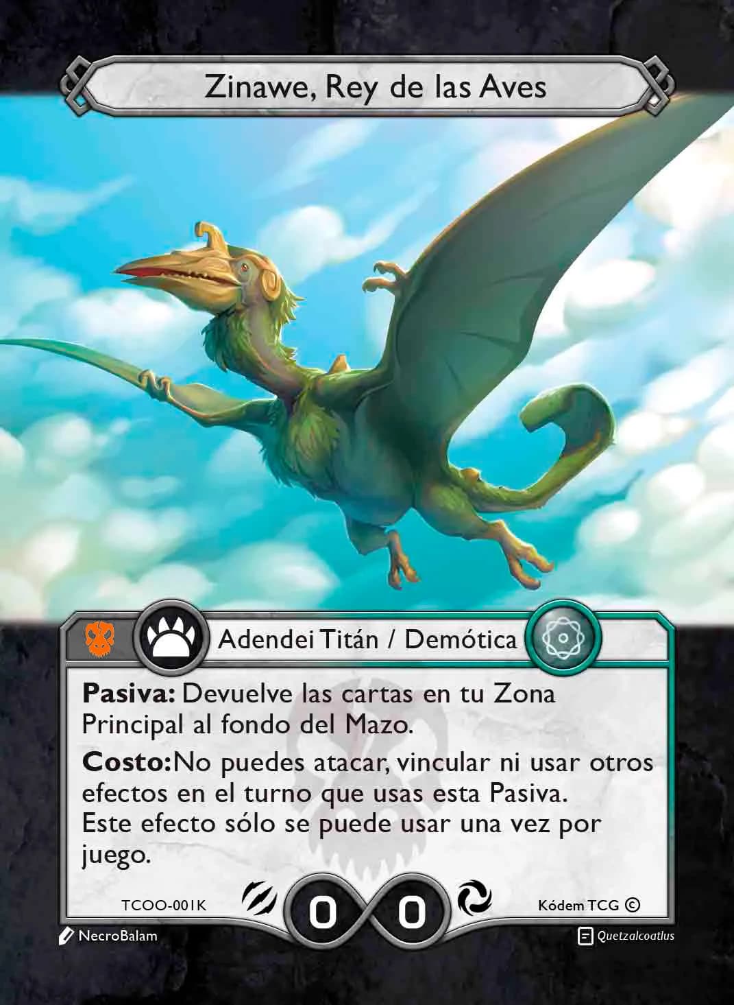 Zinawe, Rey de las Aves