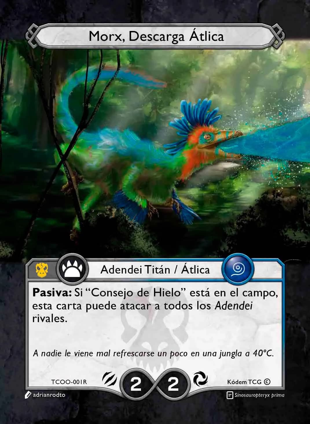 Morx, Descarga Atlica