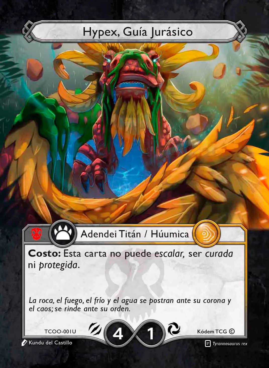 Hypex, Guia Jurasico