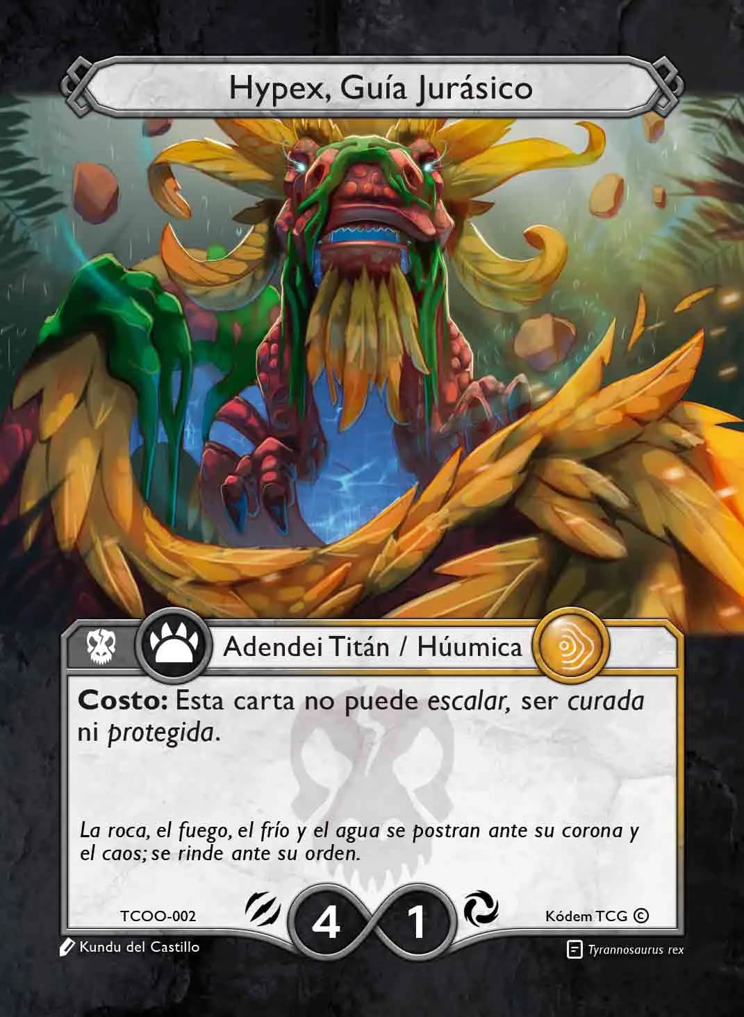 Hypex, Guia Jurasico