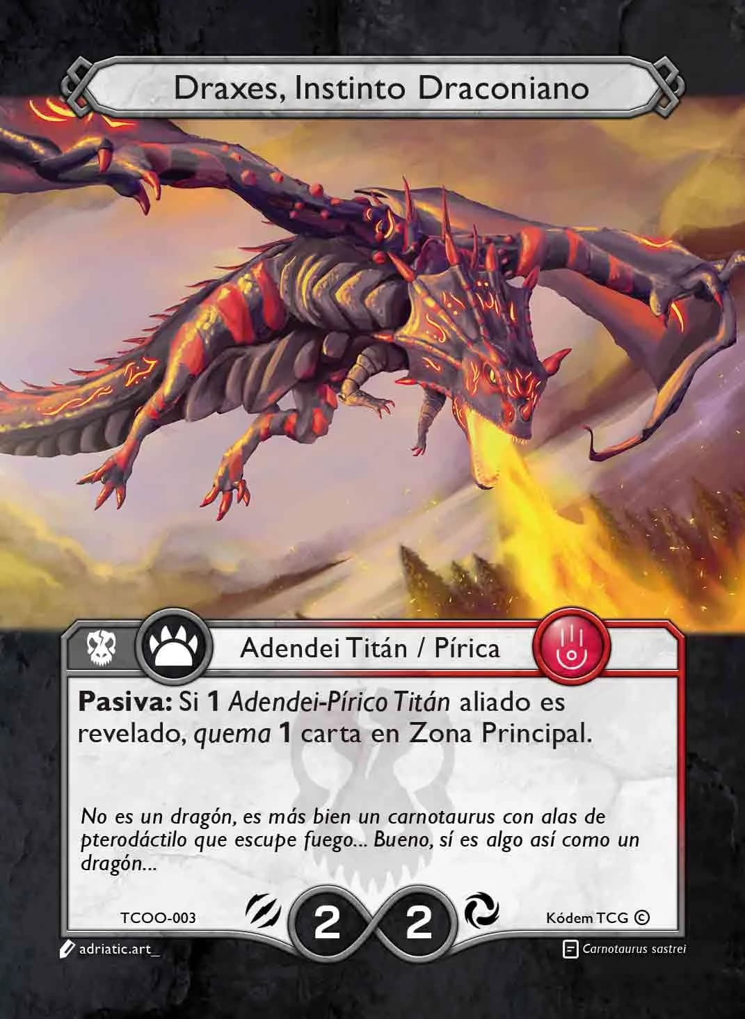 Draxes, Instinto Draconiano
