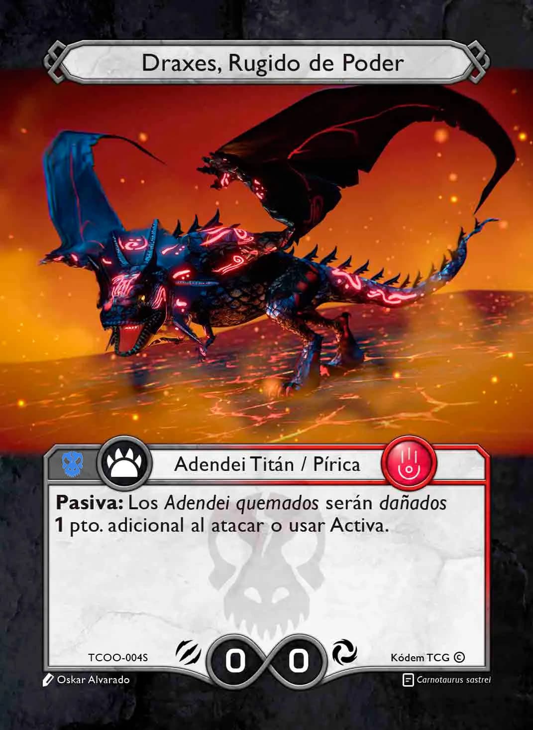 Draxes, Rugido de Poder