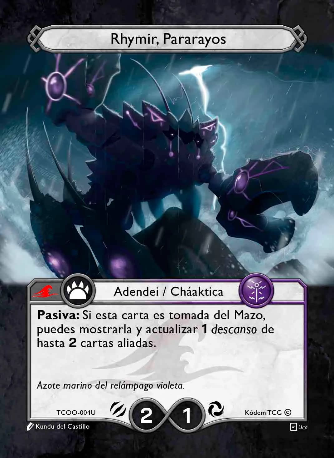 Rhymir, Pararayos