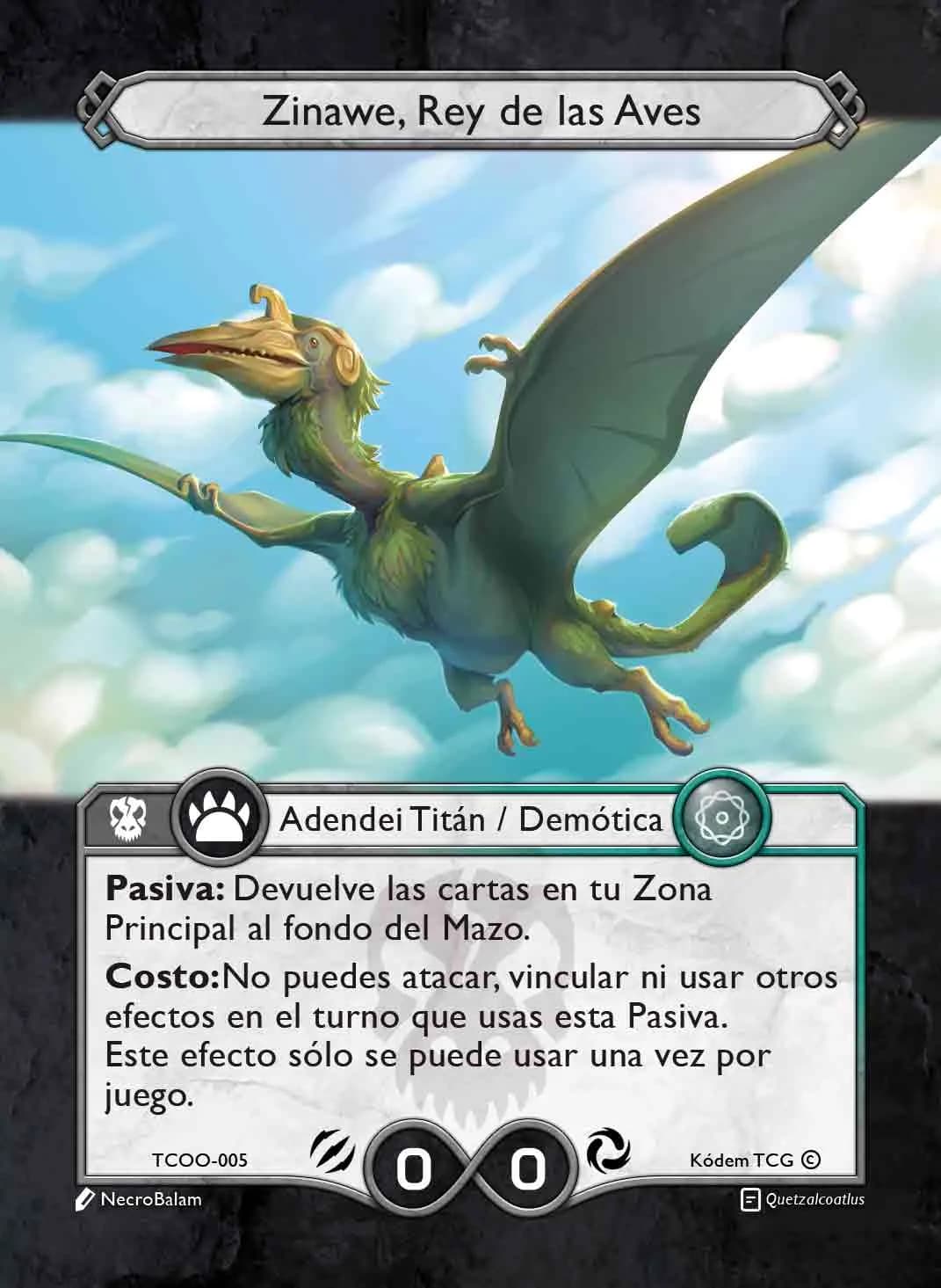 Zinawe, Rey de las Aves