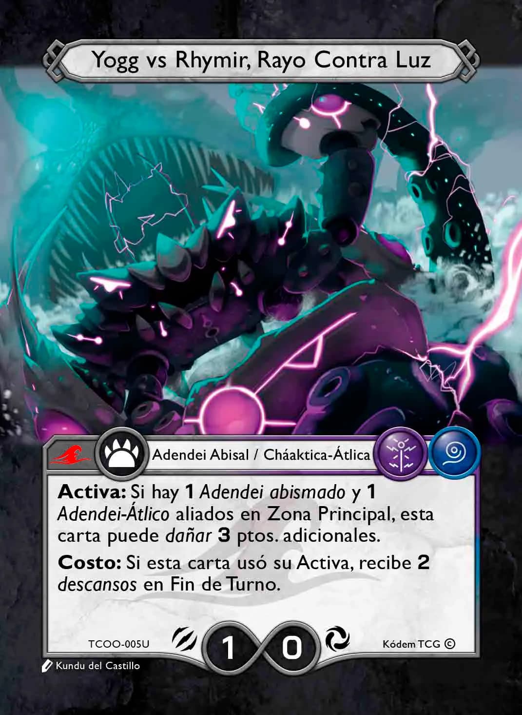 Yogg vs Rhymir, Rayo Contra Luz