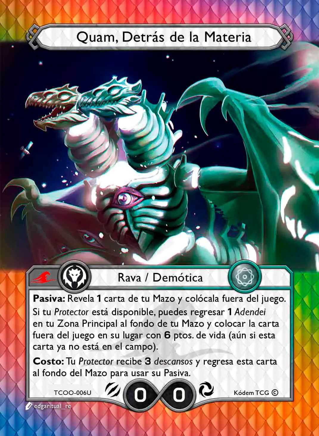 Quam, Detrás de la Materia