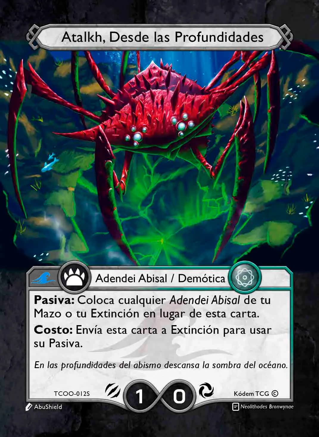Atalkh, Desde las Profundidades
