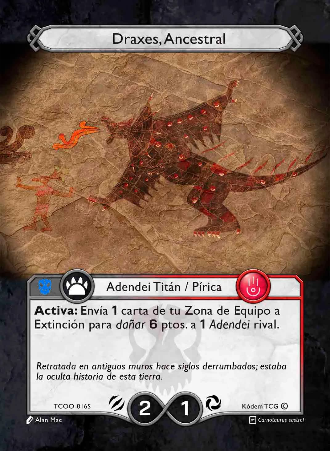 Draxes, Ancestral