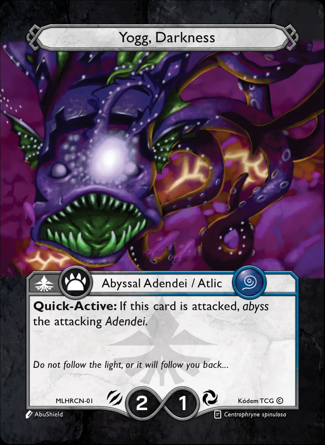 Yogg, Oscuridad
