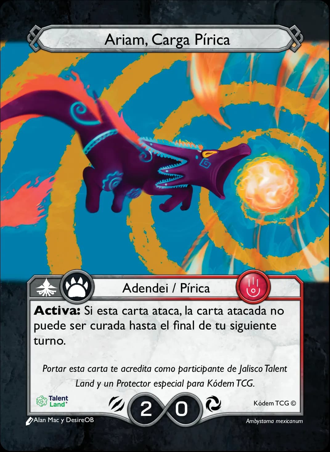 Ariam, Carga Pirica