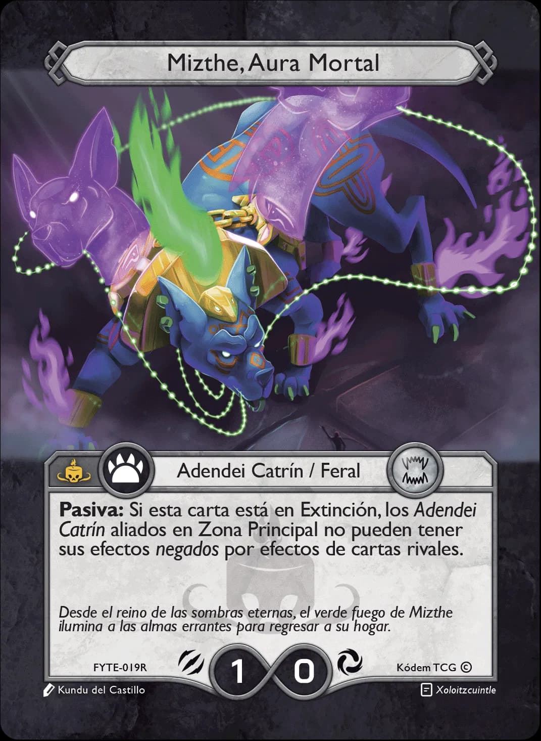 Mizthe, Aura Mortal