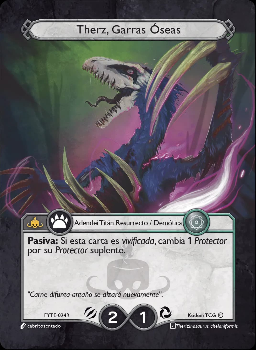 Therz, Garras Óseas