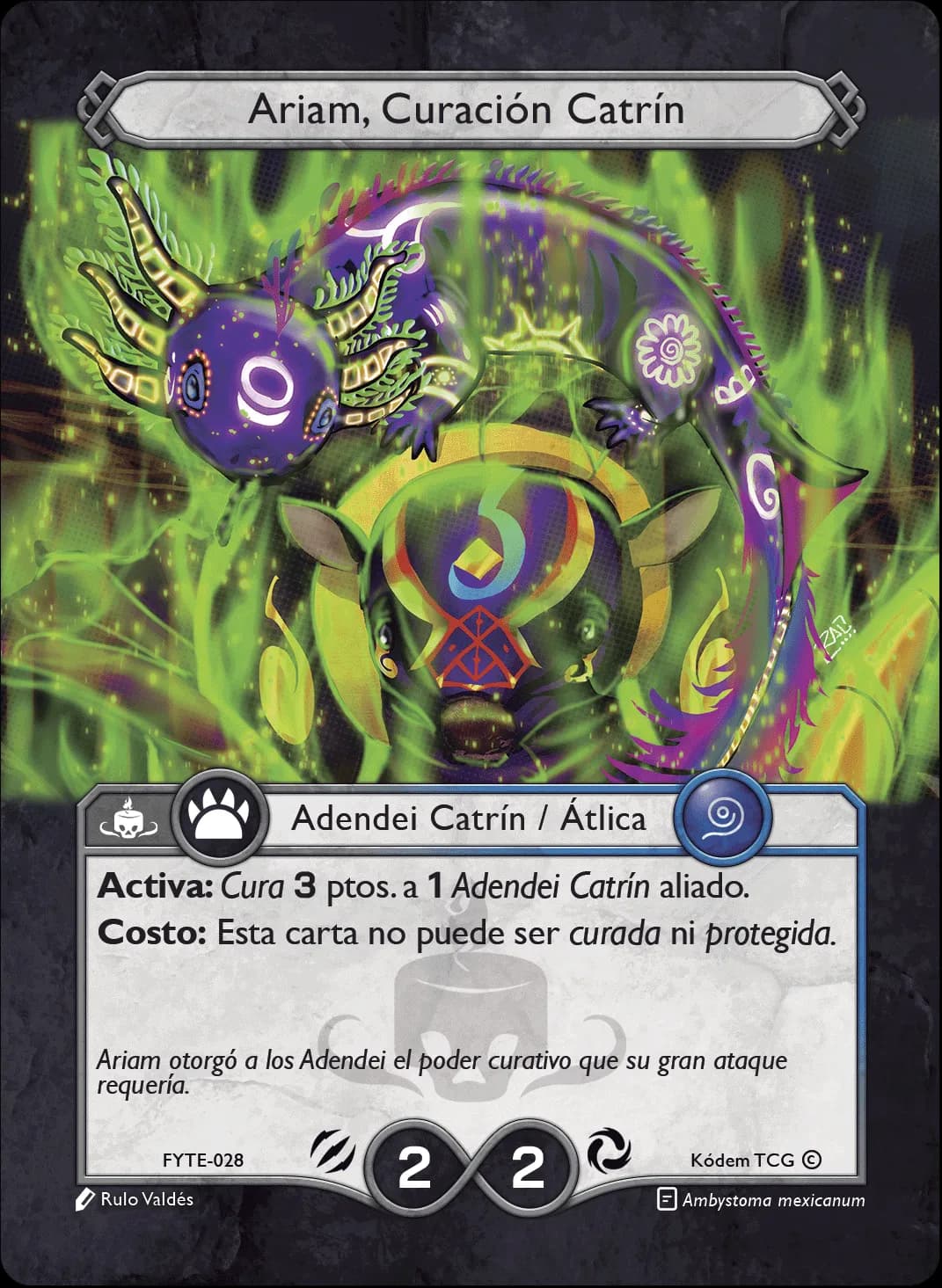 Ariam, Curación Catrín