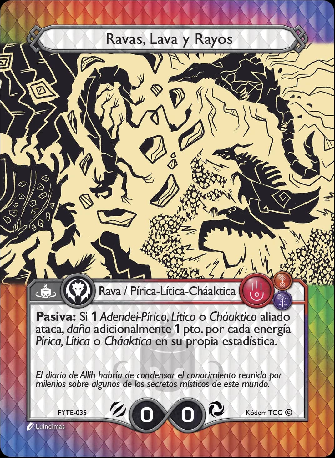 Ravas, Lava y Rayos