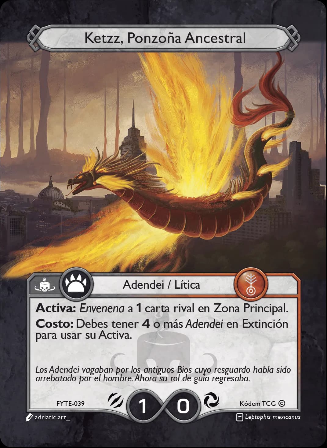 Ketzz, Ponzoña Ancestral