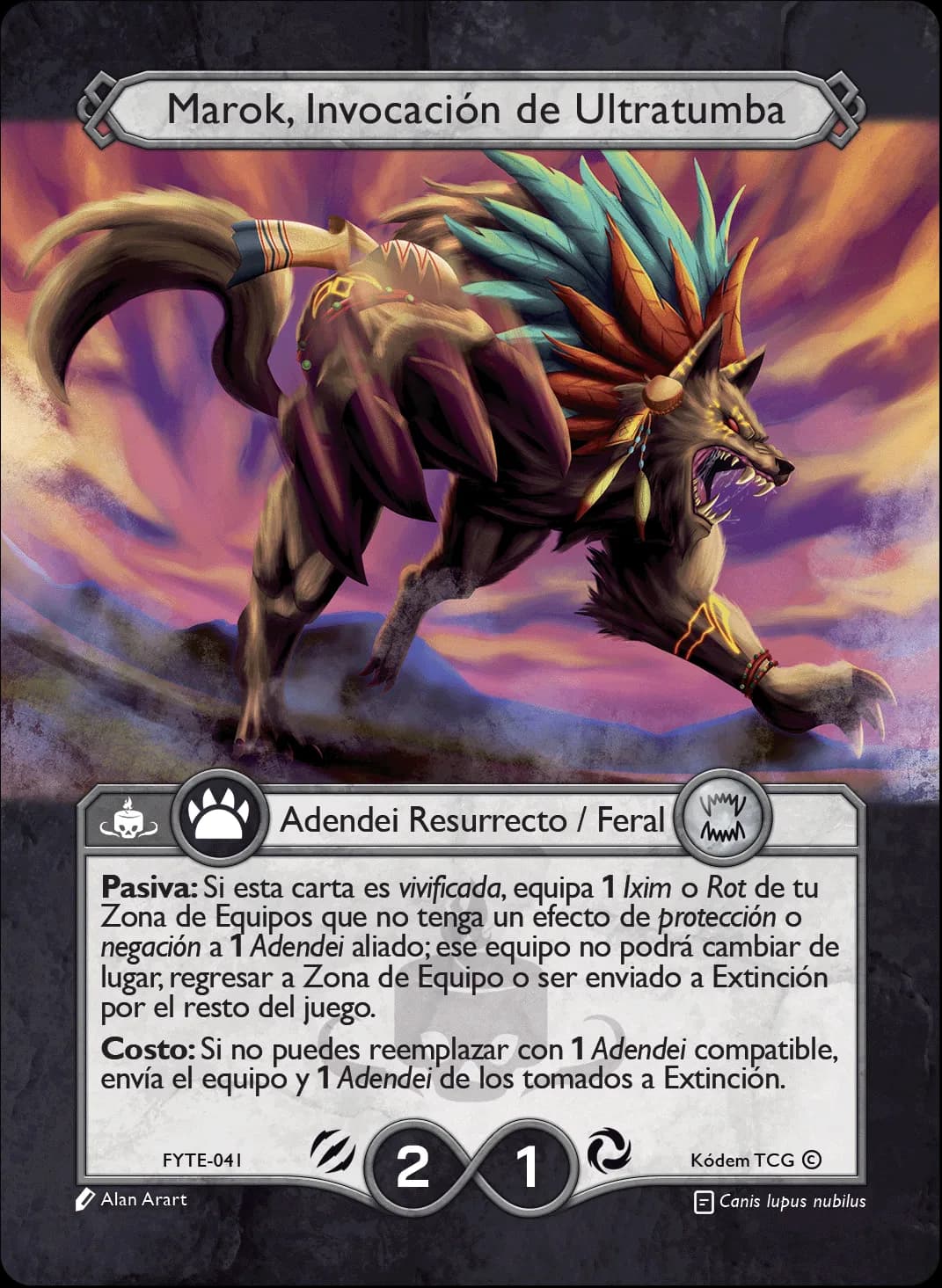 Marok, Invocación de Ultratumba