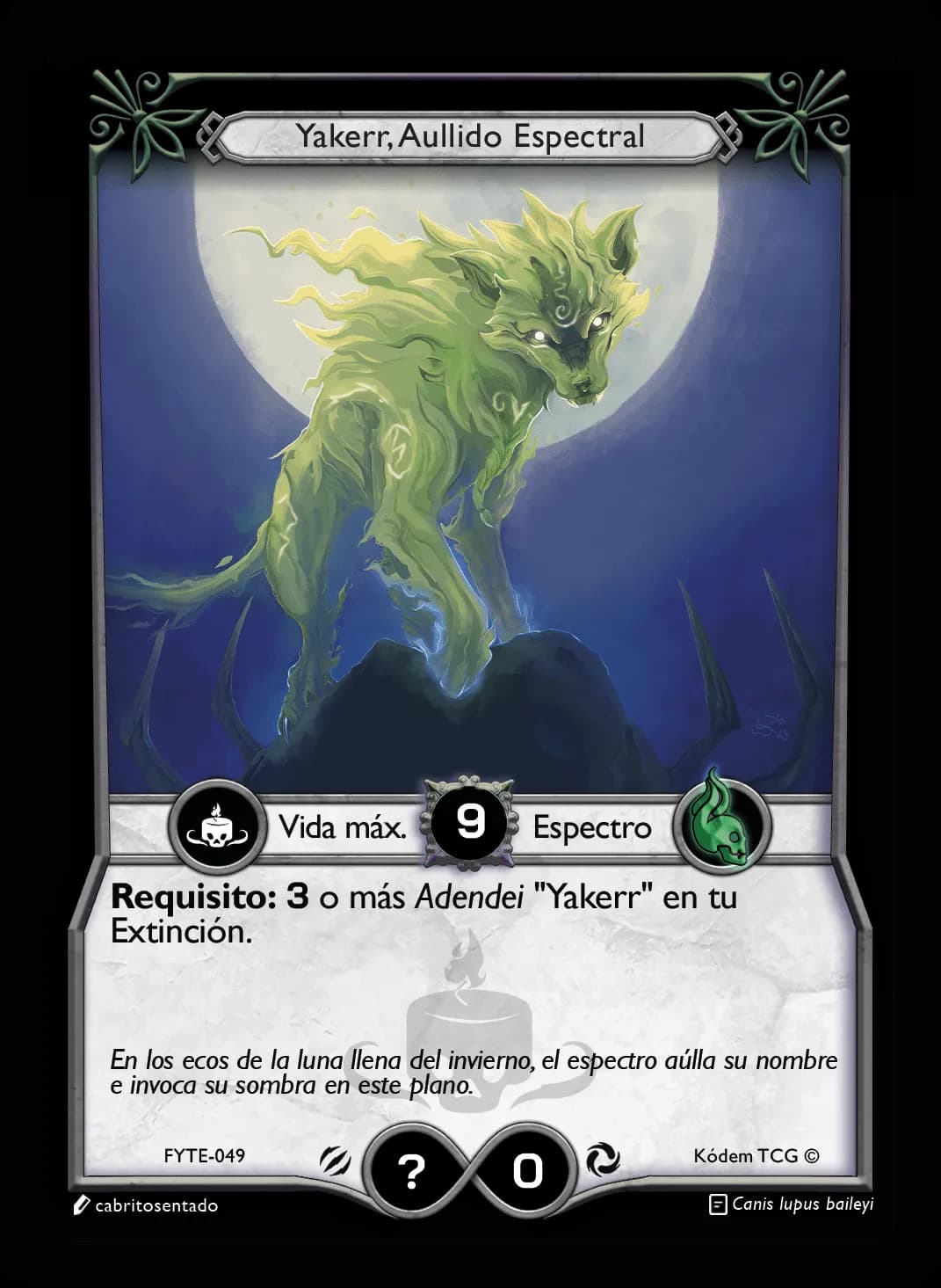 Yakerr, Aullido Espectral
