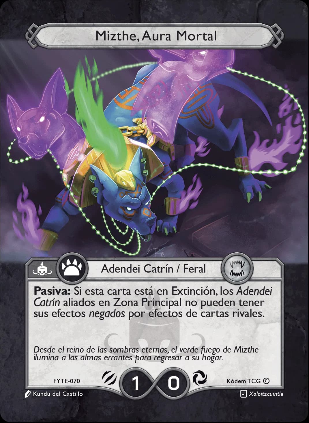 Mizthe, Aura Mortal