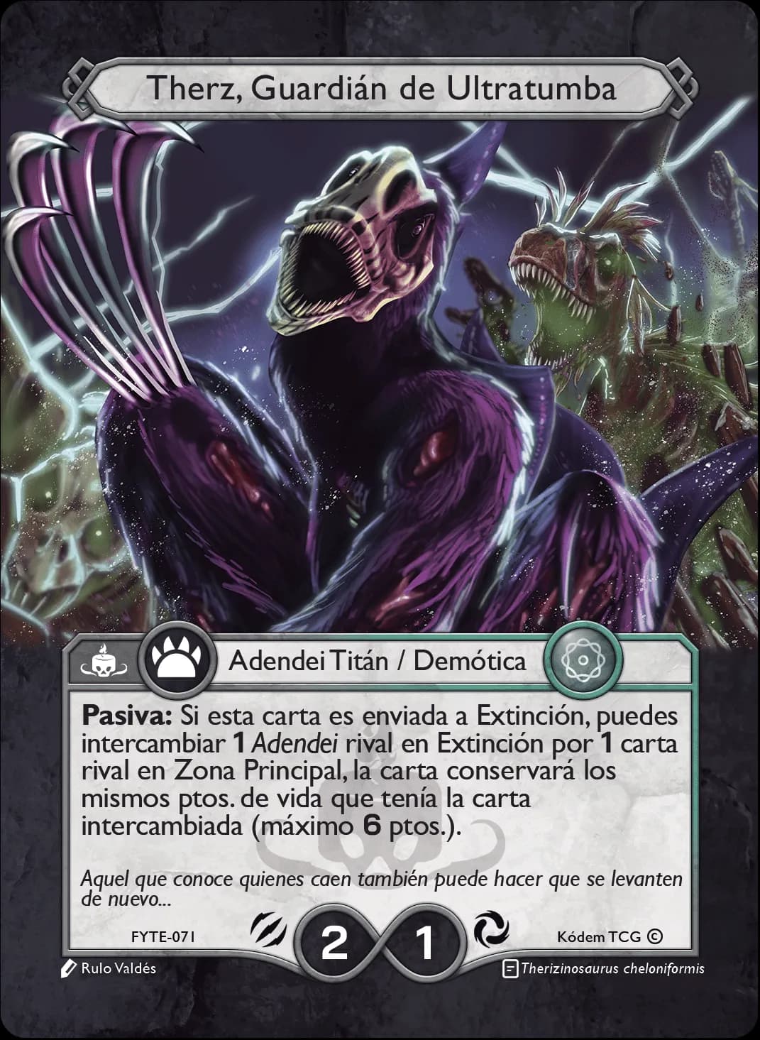 Therz, Guardián de Ultratumba