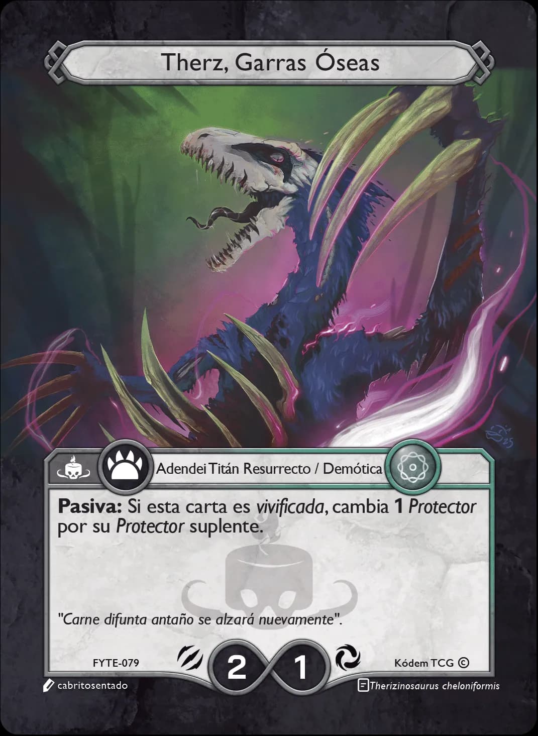 Therz, Garras Óseas