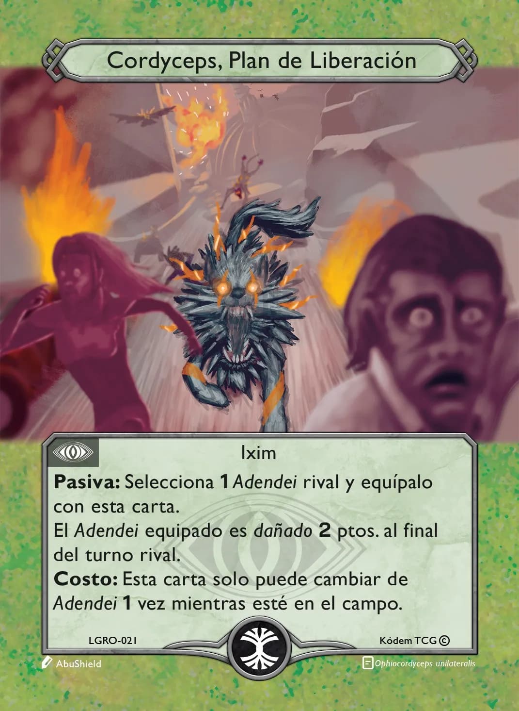 Cordyceps, Plan de Liberación