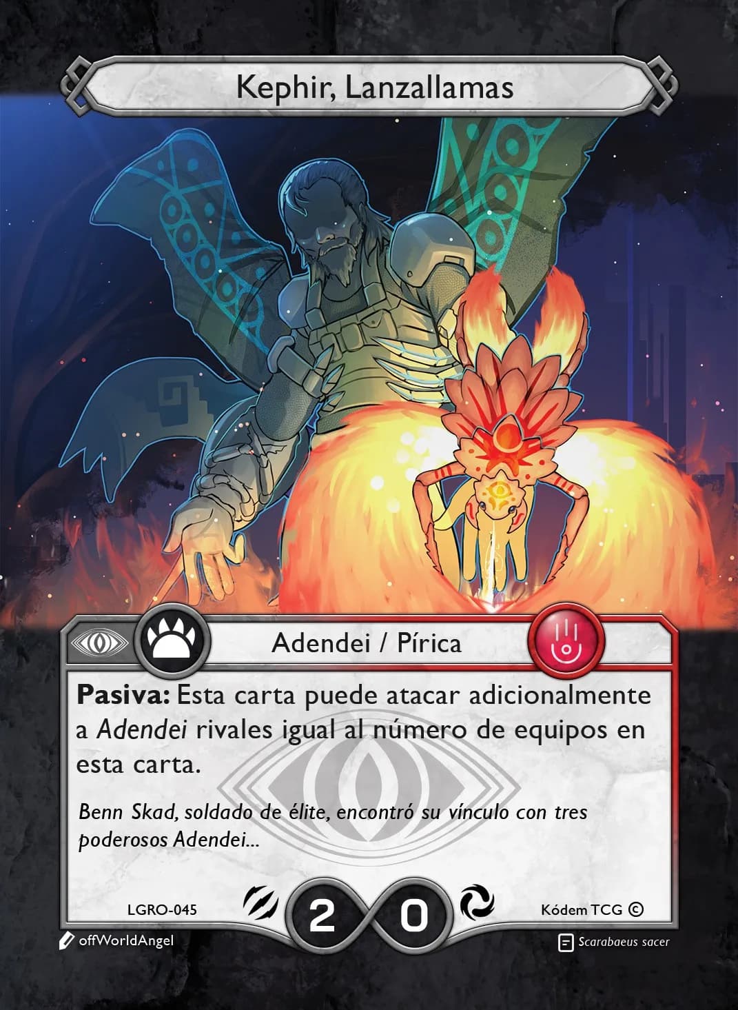 Kephir, Lanzallamas