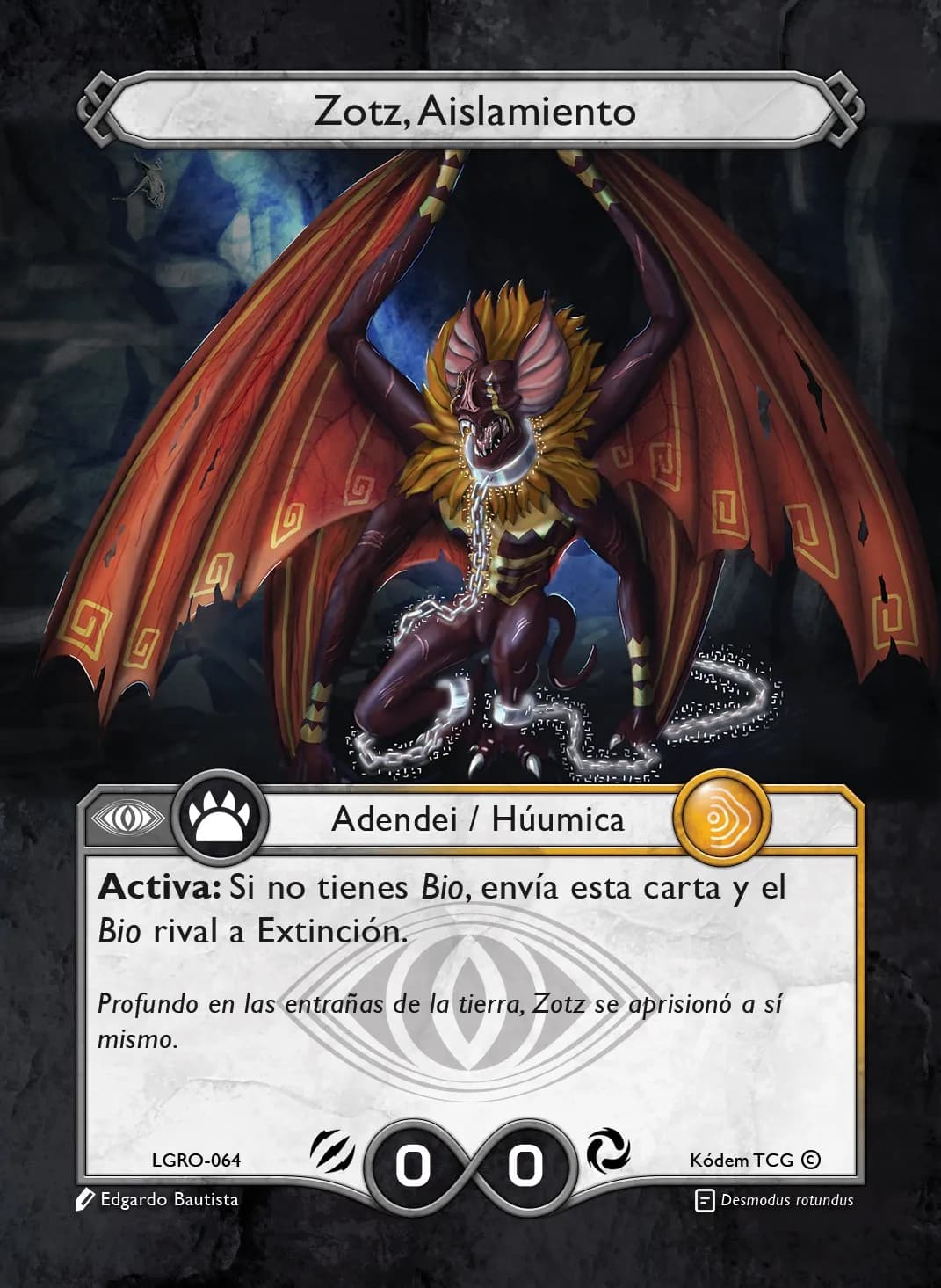 Zotz, Aislamiento