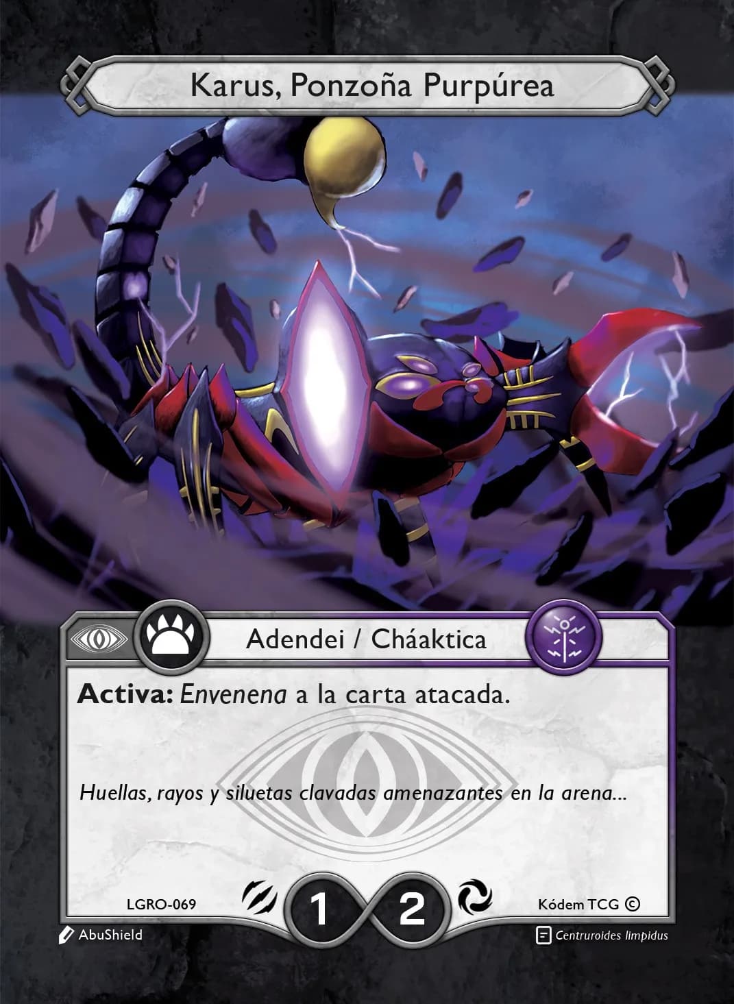 Karus, Ponzoña Purpúrea