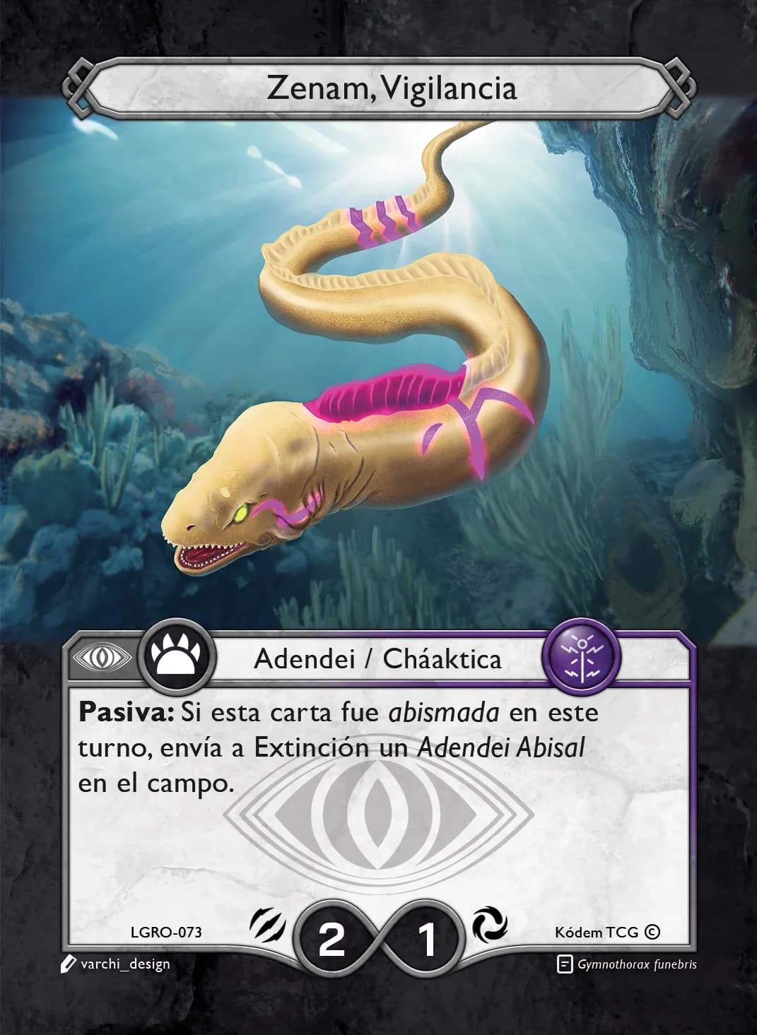 Zenam, Vigilancia