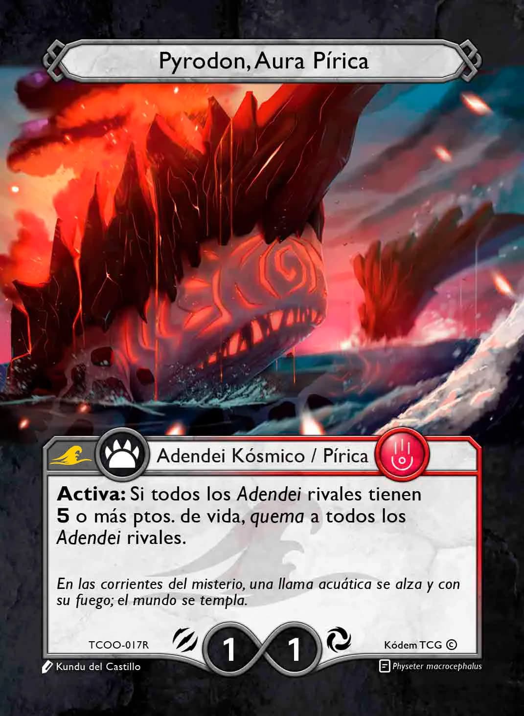 Pyrodon, Aura Pirica
