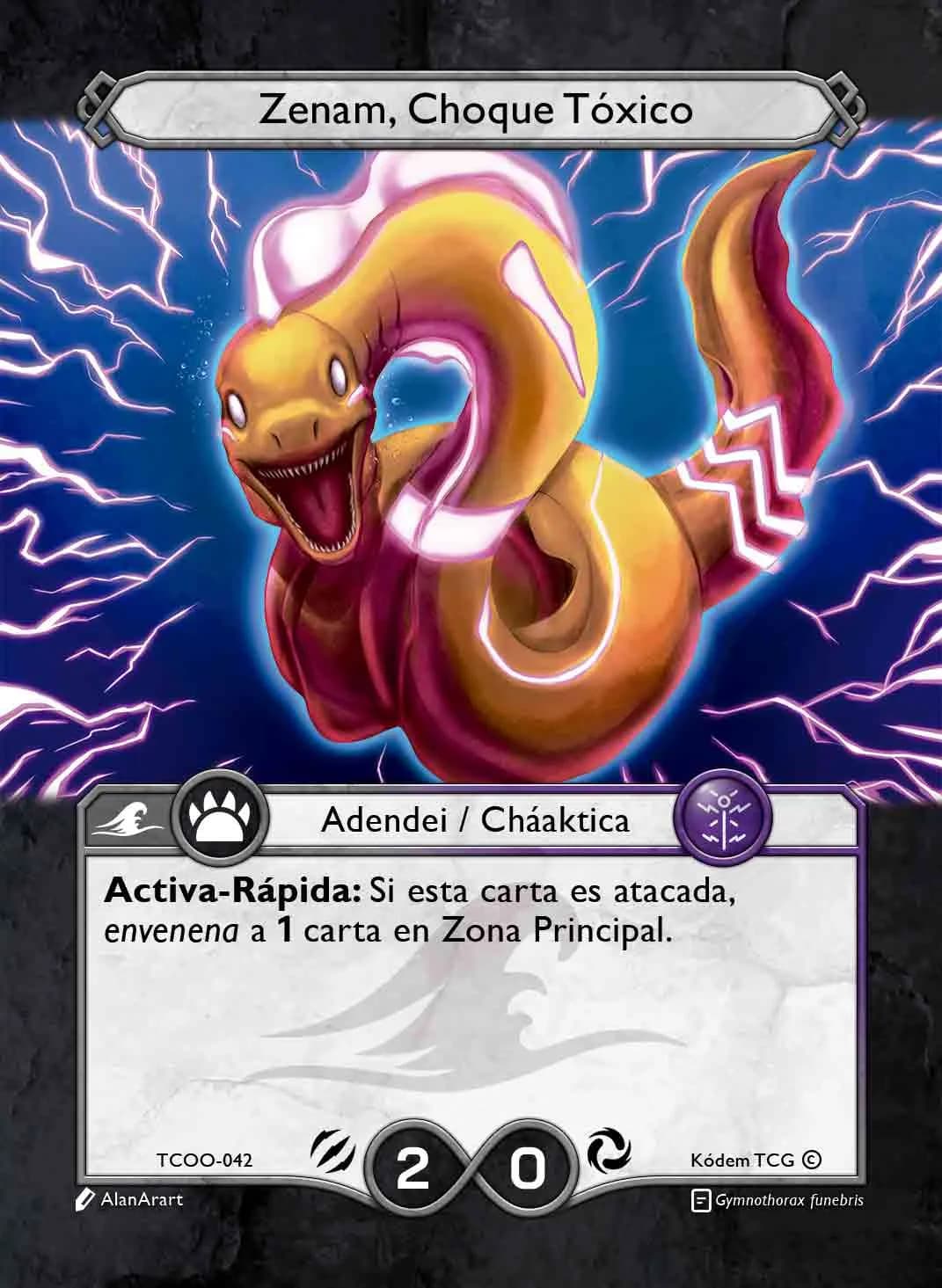 Zenam, Choque Tóxico