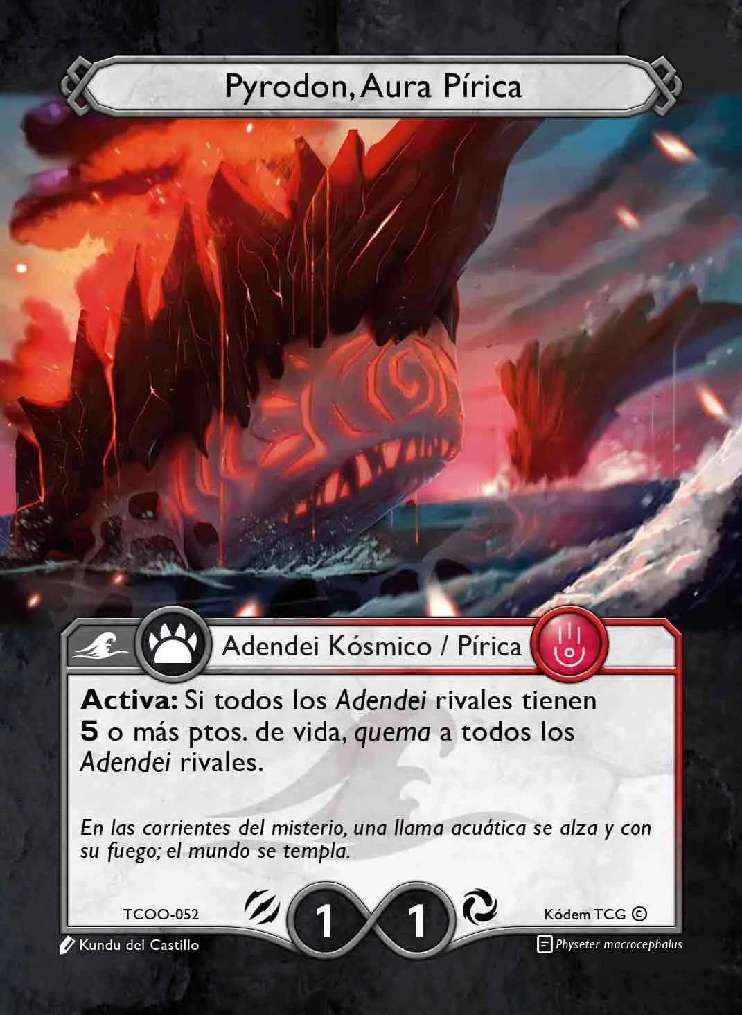 Pyrodon, Aura Pírica