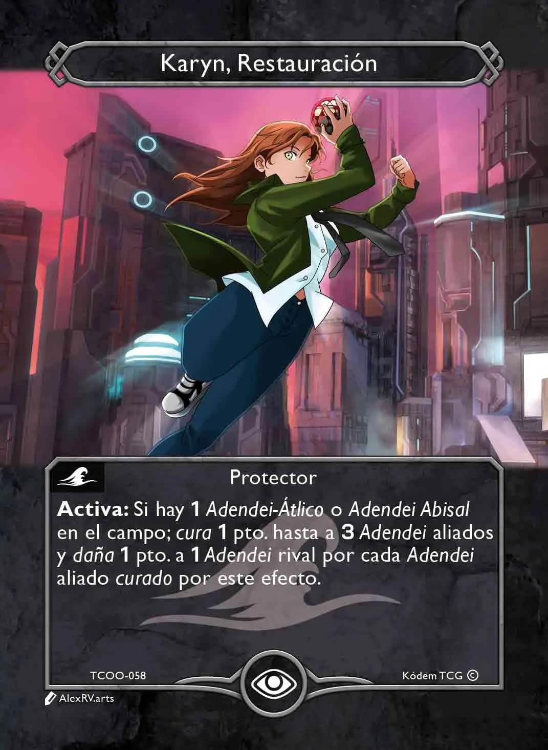 Karyn, Restauración