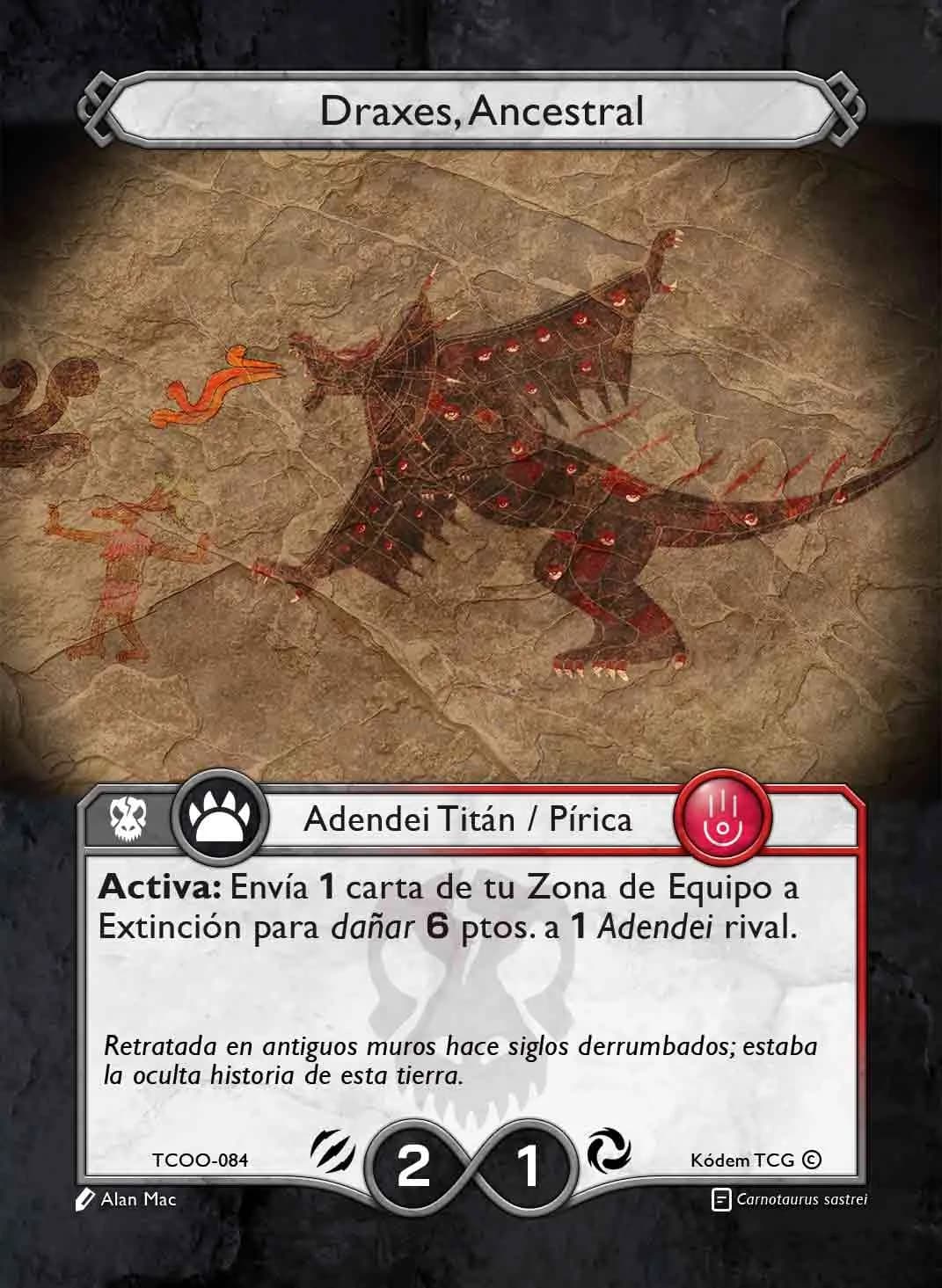 Draxes, Ancestral
